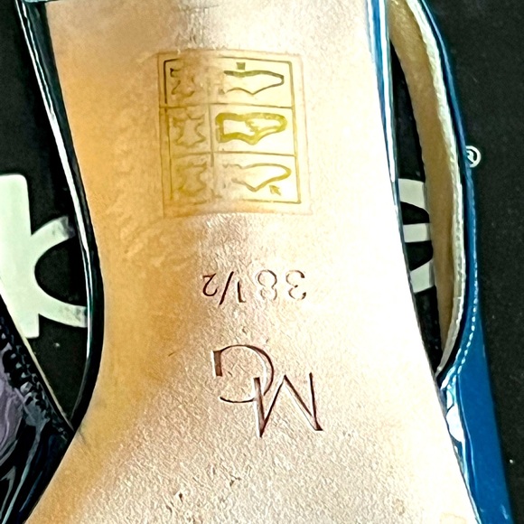 M. Gemi Navy Patent Leather Flats - Picture 6 of 6